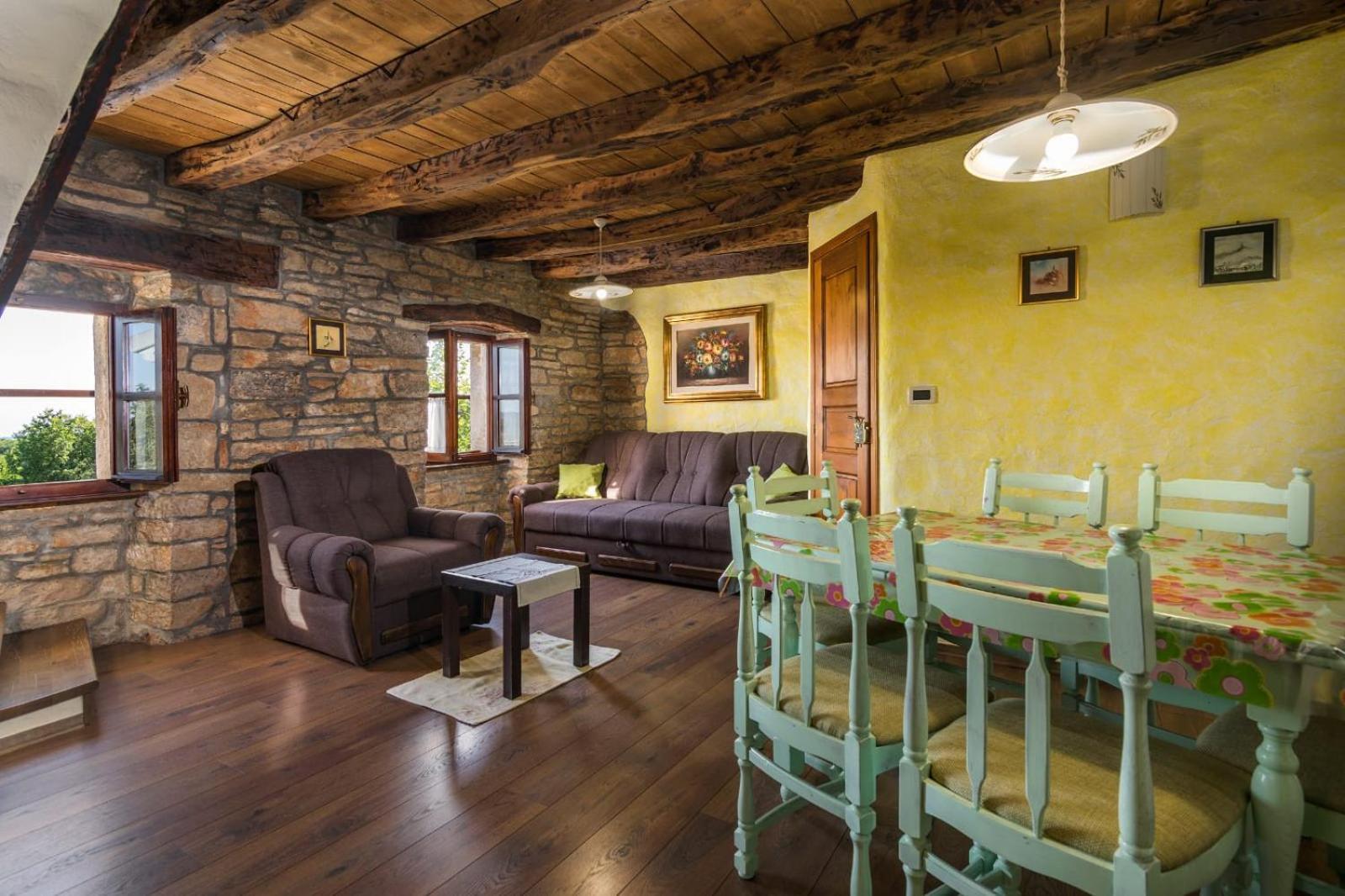 Rustic Villa Marija With Panoramic View In Zrenj 외부 사진