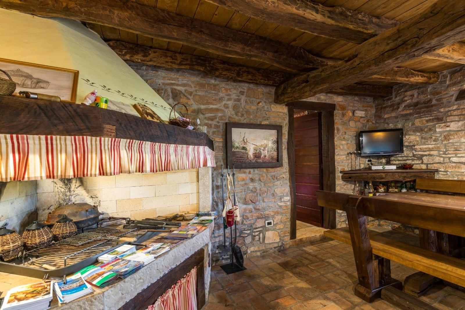 Rustic Villa Marija With Panoramic View In Zrenj 외부 사진